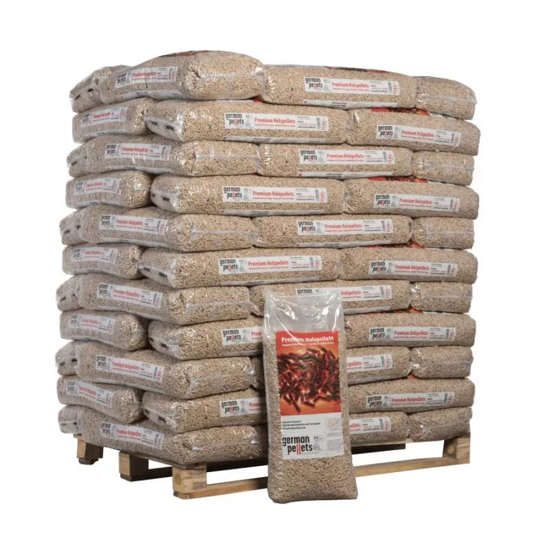 Pellet German - Palette mit 66 Säcken à 15 kg